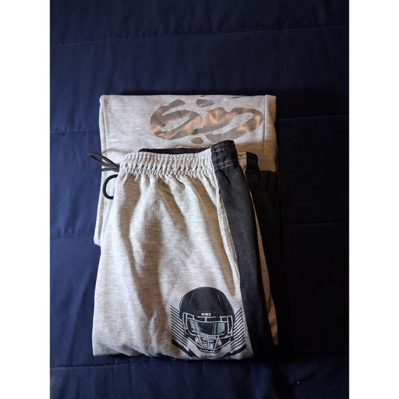 Nike Sweatpants Men's‎ Large Gray Drawstring Casual Lot Of 2 - Picture 1 of 12